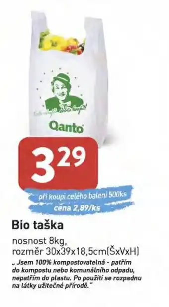 Qanto Bio taška nabídka