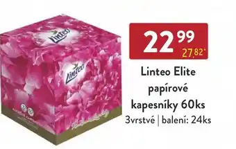 Qanto Linteo Elite papírové kapesníky 60ks nabídka