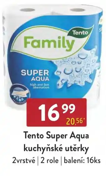 Qanto Tento Super Aqua kuchyňské utěrky nabídka