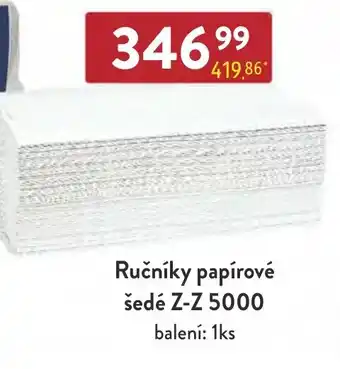 Qanto Ručníky papírové šedé Z-Z 5000 nabídka