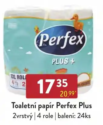 Qanto Toaletní papír Perfex Plus nabídka