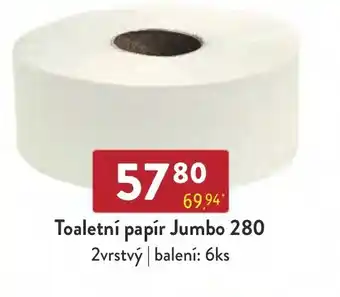 Qanto Toaletní papír Jumbo 280 nabídka