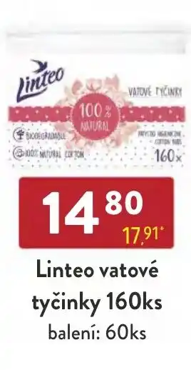 Qanto Linteo vatové tyčinky 160ks nabídka