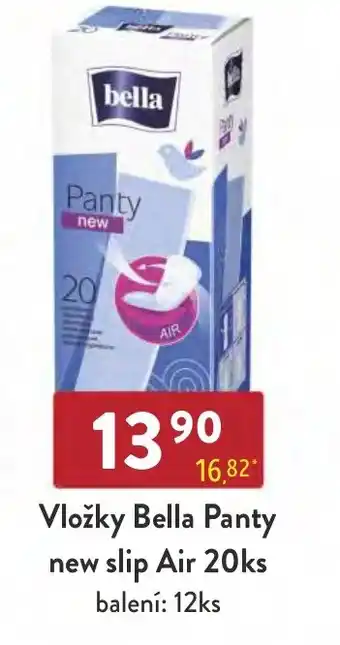 Qanto Vložky Bella Panty new slip Air 20ks nabídka