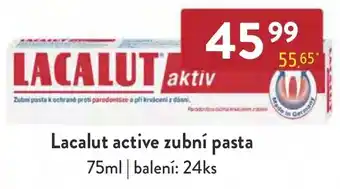 Lacalut active zubní pasta 75ml