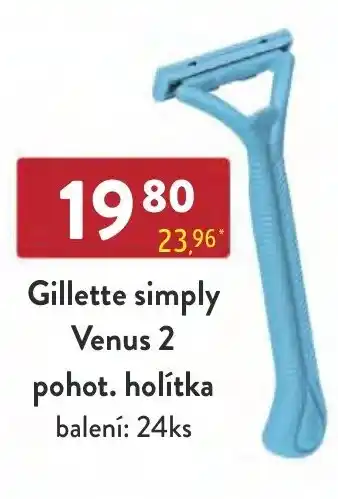 Qanto Gillette simply Venus 2 pohot. holítka nabídka