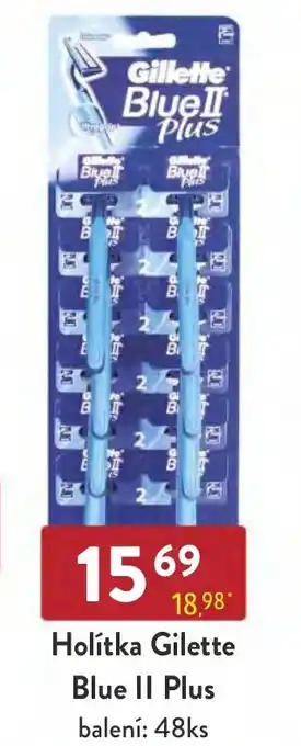 Qanto Holítka Gilette Blue II Plus nabídka