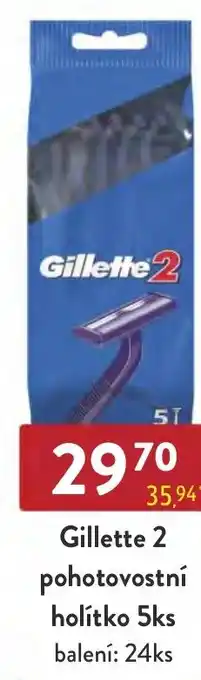 Qanto Gillette 2 pohotovostní holítko 5ks nabídka