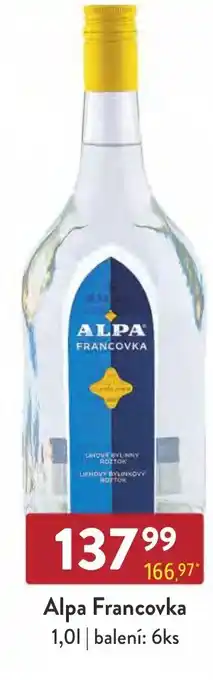 Qanto Alpa Francovka 1,0L nabídka