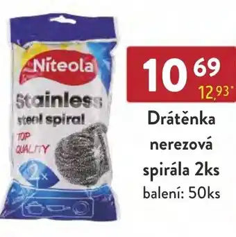 Qanto Drátěnka nerezová spirála 2ks nabídka