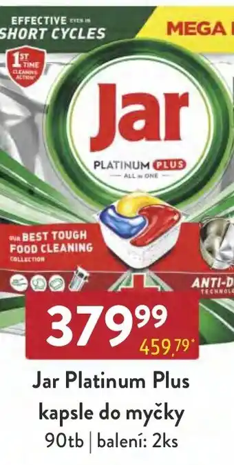 Qanto Jar Platinum Plus kapsle do myčky 90tb nabídka