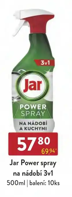 Qanto Jar Power spray na nádobí 3v1 500ml nabídka