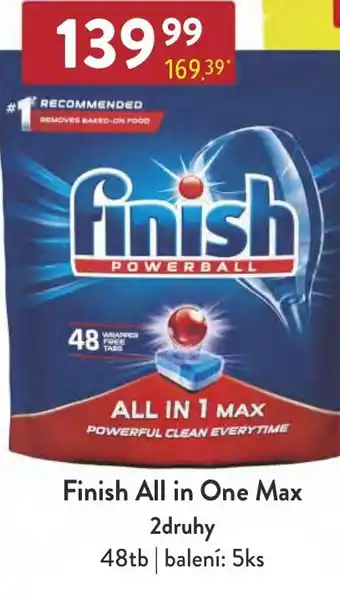 Qanto Finish All in One Max 2druhy nabídka