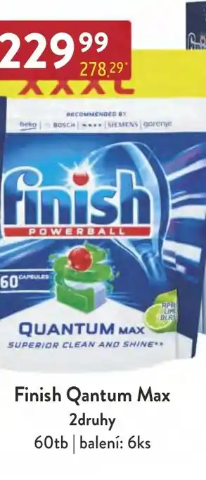 Qanto Finish Qantum Max 2druhy nabídka