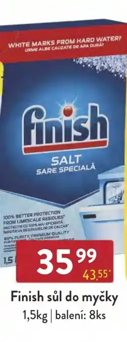 Qanto Finish sůl do myčky 1,5kg nabídka