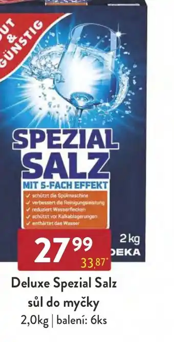 Qanto Deluxe Spezial Salz sůl do myčky 2,0kg nabídka