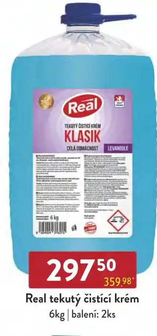 Qanto Real tekutý čistící krém 6kg nabídka