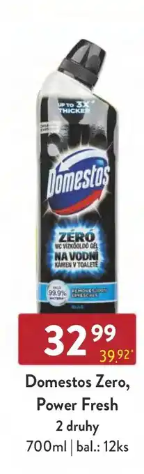 Qanto Domestos Zero, Power Fresh 2 druhy 700ml nabídka