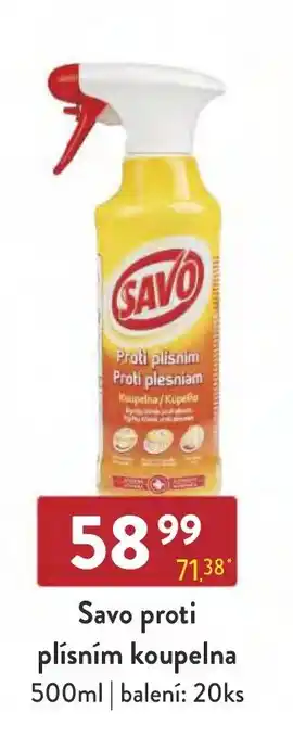 Savo proti plísním koupelna 500ml