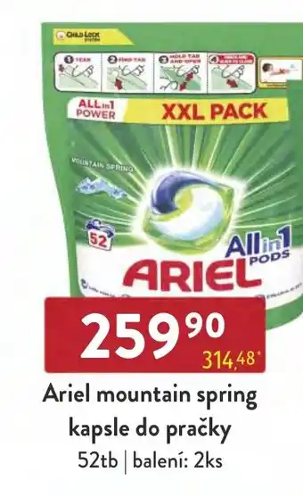 Qanto Ariel mountain spring kapsle do pračky 52tb nabídka