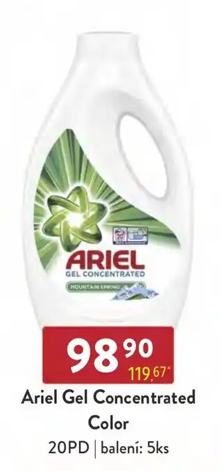 Qanto Ariel Gel Concentrated Color 20PD nabídka