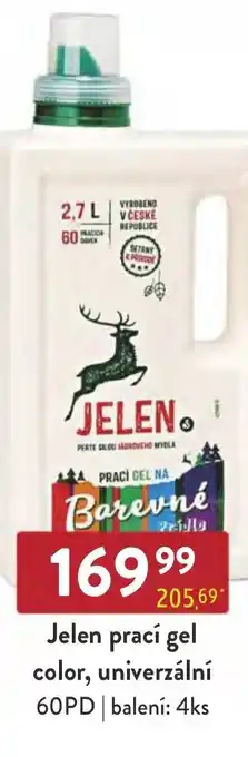 Qanto Jelen prací gel color, univerzální 60PD nabídka