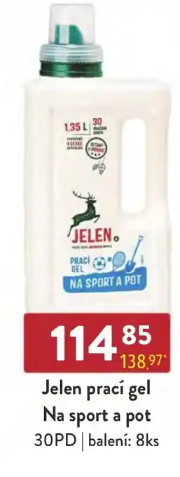 Qanto Jelen prací gel Na sport a pot 30PD nabídka