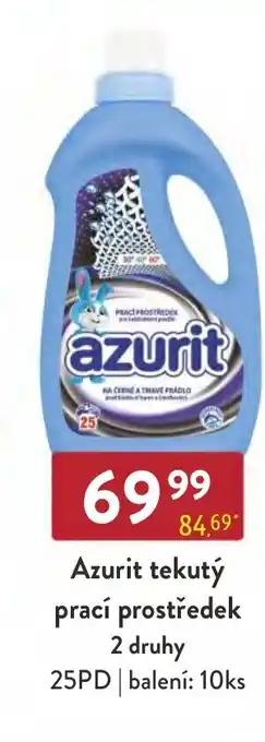 Qanto Azurit tekutý prací prostředek 2 druhy 25PD nabídka