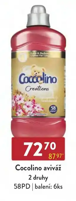 Qanto Cocolino aviváž 2 druhy 58PD nabídka