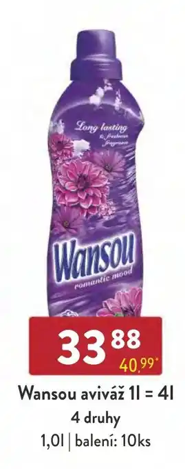 Qanto Wansou aviváž 1l = 4l 4 druhy nabídka