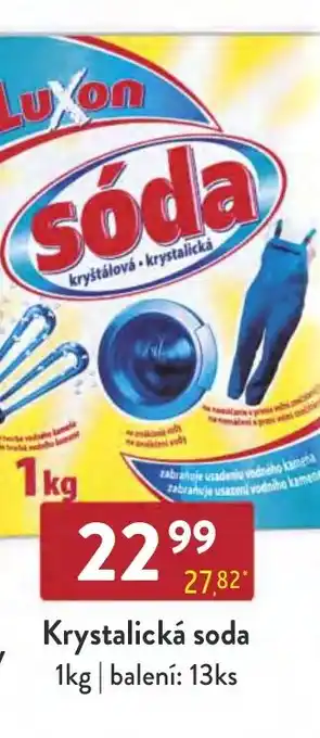 Qanto Krystalická soda 1kg nabídka