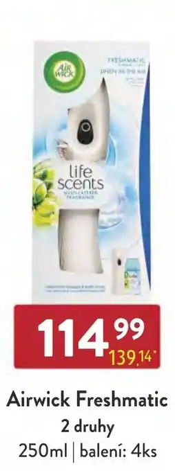 Airwick Freshmatic 2 druhy 250ml