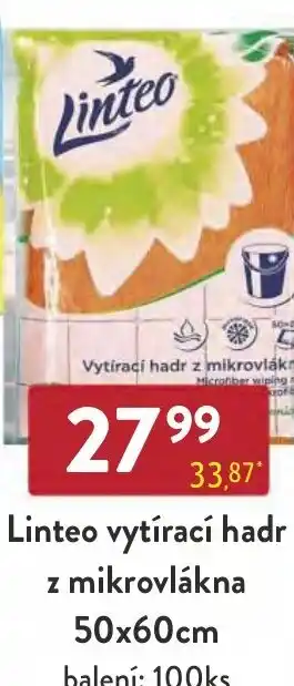 Qanto Linteo vytírací hadr z mikrovlákna 50x60cm nabídka