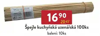 Qanto Špejle kuchyňská uzenářská 100ks nabídka