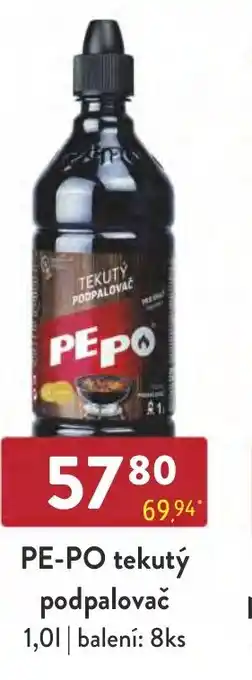 Qanto PE-PO tekutý podpalovač nabídka