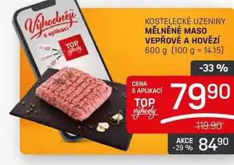 Flop Mělněné maso vepřové a hovězí 600 g nabídka