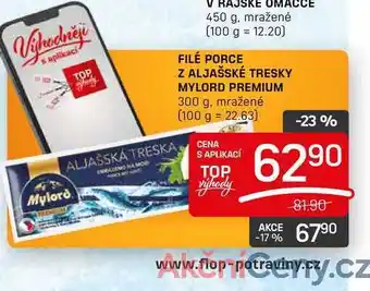 Flop Filé porce z aljašské tresky mylord premium 300 g nabídka