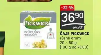 Flop Čaje pickwick různé druhy 20 - 50 g nabídka