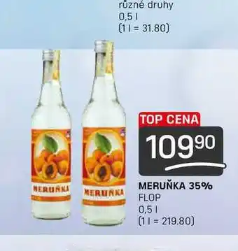 Flop Meruňka 35% flop 0,5l nabídka