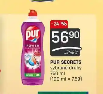 Flop Pur secrets vybrané druhy 750 ml nabídka