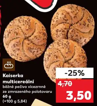 Kaufland Kaiserka multicereální nabídka