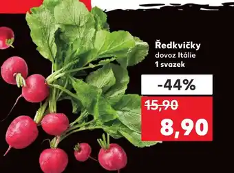 Kaufland Ředkvičky nabídka