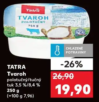 Kaufland TATRA Tvaroh nabídka