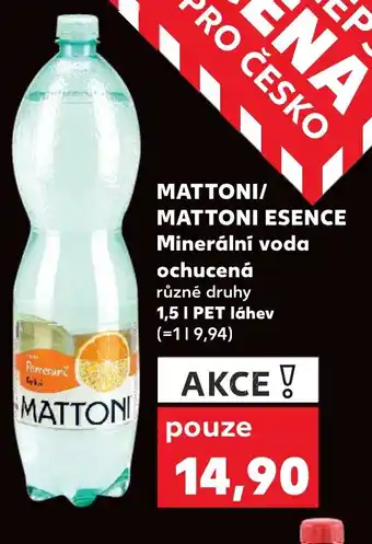 Kaufland MATTONI/ MATTONI ESENCE nabídka