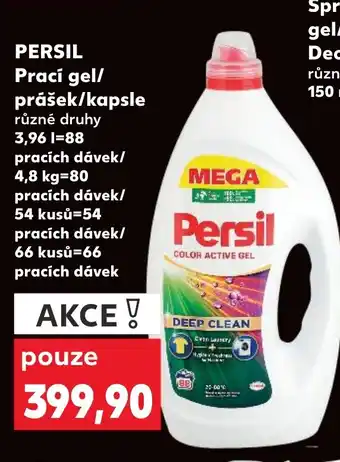 Kaufland PERSIL Prací gel/ prášek/kapsle nabídka