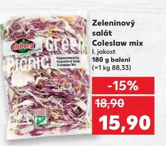 Kaufland Zeleninový salát Coleslaw mix nabídka