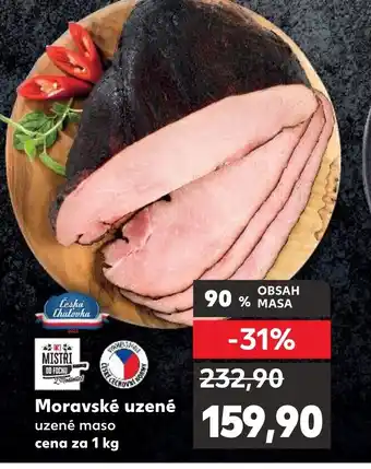 Kaufland Moravské uzené nabídka