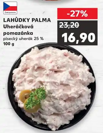 Kaufland LAHŮDKY PALMA Uheráčková pomazánka nabídka