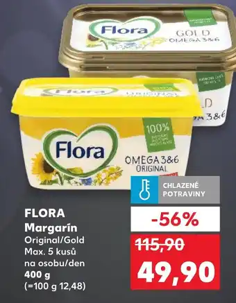 Kaufland FLORA Margarín nabídka