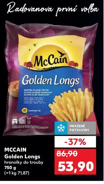 Kaufland MCCAIN Golden Longs nabídka